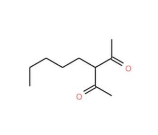 3-(n-Amyl)-2,4-pentanedione (CAS 27970-50-9) - chemical structure image