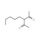 3-(n-Amyl)-2,4-pentanedione (CAS 27970-50-9) - chemical structure image