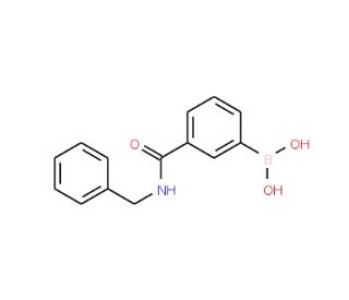 3-(N-Benzylaminocarbonyl)phenylboronic acid (CAS 625470-96-4) - chemical structure image