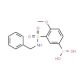 3-(N-Benzylsulphonamido)-4-methoxybenzeneboronic acid (CAS 874219-51-9) - chemical structure image