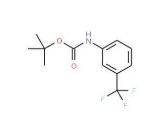 3-(N-BOC-Amino)benzotrifluoride (CAS 109134-07-8) - chemical structure image