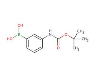 3-(N-Boc-amino)phenylboronic acid (CAS 380430-68-2) - chemical structure image