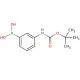 3-(N-Boc-amino)phenylboronic acid (CAS 380430-68-2) - chemical structure image