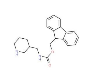 3-N-Fmoc-aminomethyl piperidine (CAS 672310-14-4) - chemical structure image