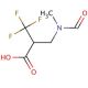3-(N-Formyl-N-methylamino)-2-(trifluoromethyl)propanoic acid (CAS 870703-89-2) - chemical structure image