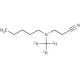 3-(N-Methyl-N-pentyl-amino)-propionitrile-d3 (CAS 1185103-36-9) - chemical structure image