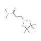 3-(N,N-Dimethylamino)-3-oxopropylboronic acid pinacol ester (CAS 134892-18-5) - chemical structure image