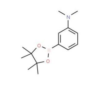 3-(N,N-Dimethylamino)phenylboronic acid, pinacol ester (CAS 325142-87-8) - chemical structure image