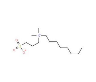3-(N,N-Dimethyloctylammonio)propanesulfonate inner salt (CAS 15178-76-4) - chemical structure image