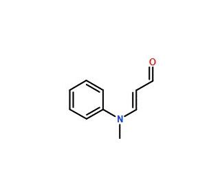 3-(N-Phenyl-N-methyl)aminoacrolein (CAS 14189-82-3) - chemical structure image
