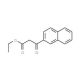 3-Naphthalen-2-yl-3-oxo-propionic acid ethyl ester - chemical structure image