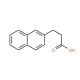 3-(naphthalen-2-yl)propanoic acid (CAS 21658-35-5) - chemical structure image