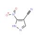 3-Nitro-1H-pyrazole-4-carbonitrile (CAS 39205-87-3 ) - chemical structure image