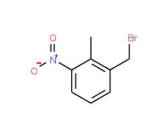 3-Nitro-2-methyl-benzylbromide (CAS 39053-40-2) - chemical structure image
