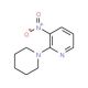 3-nitro-2-(piperidin-1-yl)pyridine (CAS 26930-71-2) - chemical structure image