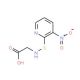 3-Nitro-2-pyridine-sulfenyl glycine (CAS 77357-00-7) - chemical structure image