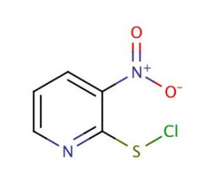 3-Nitro-2-pyridinesulfenyl chloride (CAS 68206-45-1) - chemical structure image