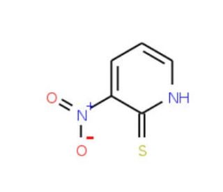 3-Nitro-2-pyridinethiol (CAS 38240-29-8) - chemical structure image