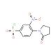 3-nitro-4-(2-oxopyrrolidin-1-yl)benzenesulfonyl chloride - chemical structure image