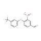 3-Nitro-4-[3-(trifluoromethyl)phenoxy]-benzenecarbaldehyde - chemical structure image