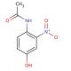 3-Nitro-4-acetamidophenol - chemical structure image