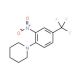 3-Nitro-4-(piperidin-1-yl)benzotrifluoride (CAS 1692-79-1) - chemical structure image