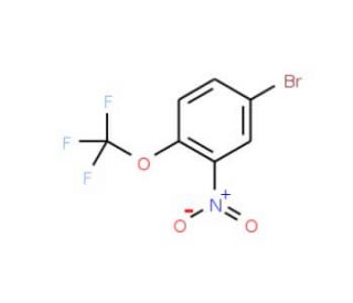 3-Nitro-4-(trifluoromethoxy)bromobenzene (CAS 95668-20-5) - chemical structure image