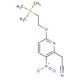 3-Nitro-6-[2-(trimethylsilyl)ethoxy]pyridine-2-acetonitrile (CAS 361456-00-0) - chemical structure image