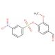 3-Nitro-benzenesulfonic acid 4-formyl-2-methoxy-phenyl ester - chemical structure image