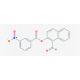 3-Nitro-benzoic acid 1-formyl-naphthalen-2-yl ester - chemical structure image