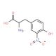 3-Nitro-D-tyrosine (CAS 32988-39-9) - chemical structure image