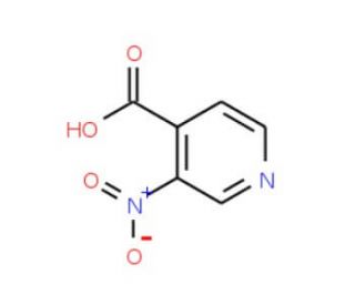 3-Nitro-isonicotinic acid (CAS 59290-82-3) - chemical structure image