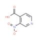 3-Nitro-isonicotinic acid (CAS 59290-82-3) - chemical structure image