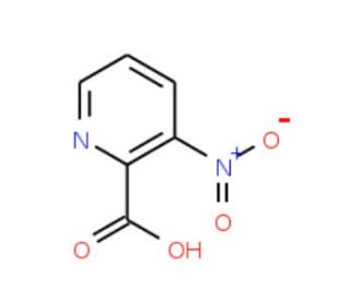 3-Nitro-pyridine-2-carboxylic acid (CAS 59290-85-6) - chemical structure image