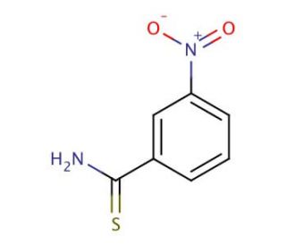 3-nitrobenzene-1-carbothioamide (CAS 70102-34-0) - chemical structure image