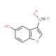 3-Nitrobenzo[b]furan-5-ol (CAS 126318-27-2) - chemical structure image