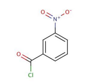 3-Nitrobenzoyl chloride (CAS 121-90-4) - chemical structure image