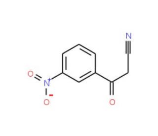 3-Nitrobenzoylacetonitrile (CAS 21667-64-1) - chemical structure image