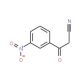3-Nitrobenzoylacetonitrile (CAS 21667-64-1) - chemical structure image