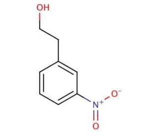 3-Nitrophenethyl alcohol (CAS 52022-77-2) - chemical structure image
