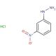 3-Nitrophenylhydrazine hydrochloride 的分子结构, CAS编号: 636-95-3 3-Nitrophenylhydrazine hydrochloride (CAS 636-95-3) - chemical structure image