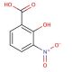 3-Nitrosalicylic acid (CAS 85-38-1) - chemical structure image