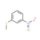 3-Nitrothioanisole (CAS 2524-76-7) - chemical structure image