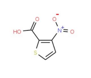 3-nitrothiophene-2-carboxylic acid (CAS 89283-80-7) - chemical structure image