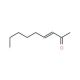 3-Nonen-2-one (CAS 14309-57-0) - chemical structure image