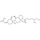 3-O-Acetyl-26-hydroxy Cholesterol - chemical structure image