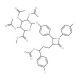 3-O-Acetyl Ezetimibe 2,3,4-Tri-O-acetyl-β-D-glucuronide Methyl Ester (CAS 190448-56-7) - chemical structure image