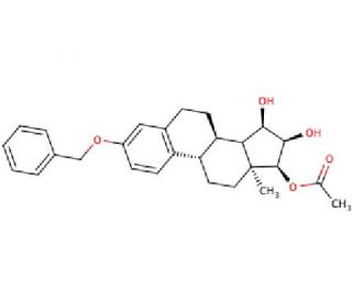 3-O-Benzyl Estetrol 17-Acetate - chemical structure image