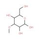 3-O-Methyl-D-glucopyranoside (CAS 3370-81-8) - chemical structure image