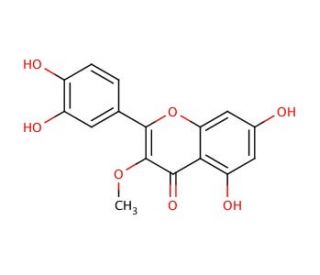 3-O-Methyl Quercetin (CAS 1486-70-0) - chemical structure image